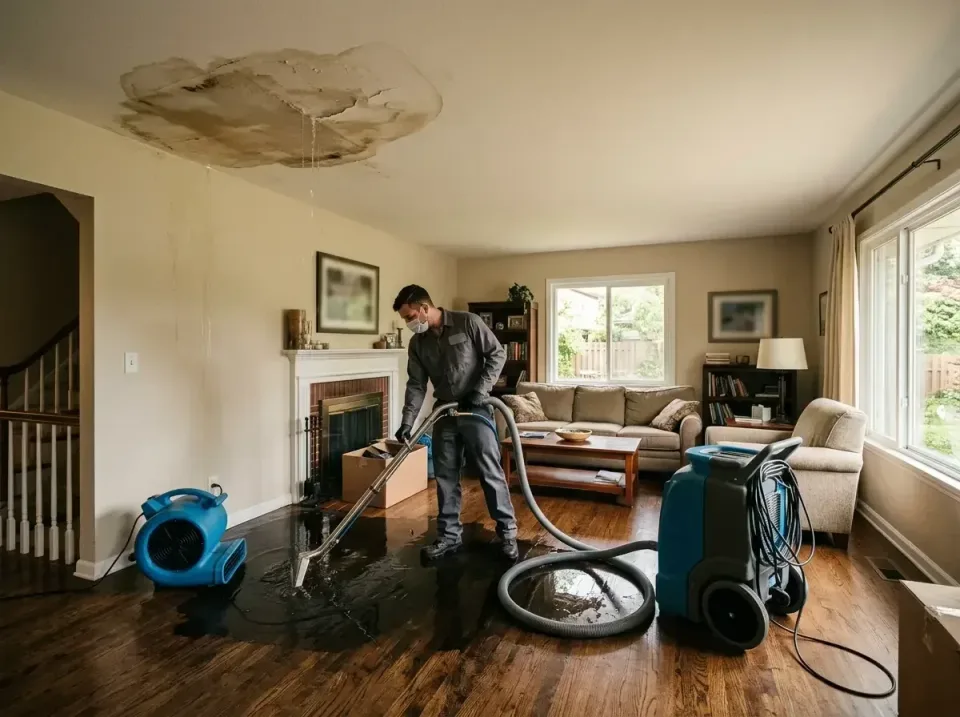 attic-pipe-burst-ceiling-drip-008 — frequently asked questions, Water Damage Restoration & Carpet Care in Rockwood, MI